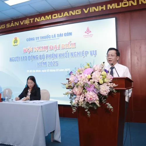 Hội nghị người lao động cấp bộ phận trực thuộc Công ty Thuốc lá Sài Gòn năm 2025